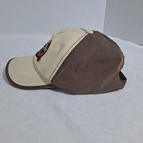Castaway Cay Disney Cruise Line Hat Brown Surf Shack Logo Strapback Adjustable - Picture 4 of 10
